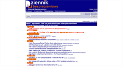 Desktop Screenshot of dziennikubezpieczeniowy.pl
